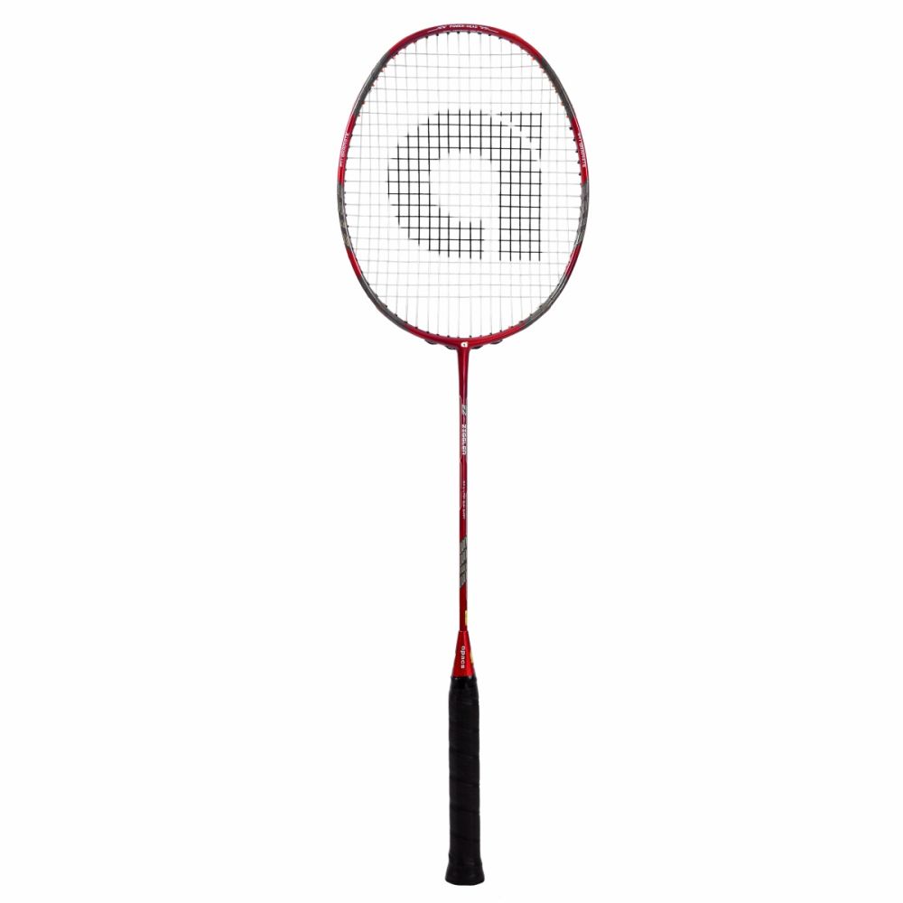 Apacs Z-Ziggler Badminton Racket (Unstrung) - Red – Powerful Stiff Racket for Advanced Players