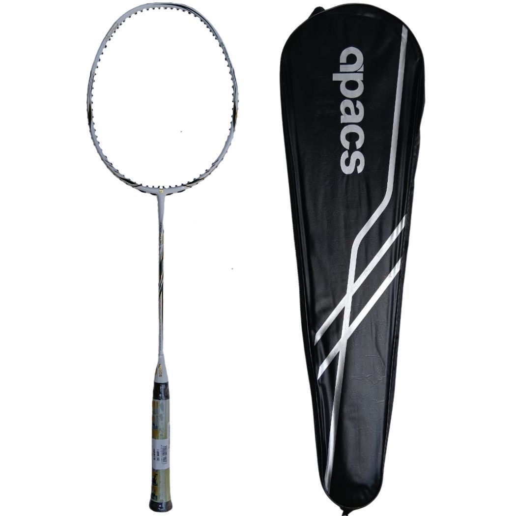 Apacs I hawk 70 Badminton Racket (Unstrung) - Black – Aggressive Attack Racket for Power Players