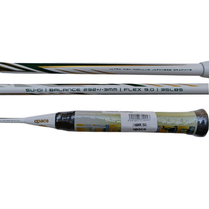 Apacs I hawk 70 Badminton Racket (Unstrung) - Black – Aggressive Attack Racket for Power Players