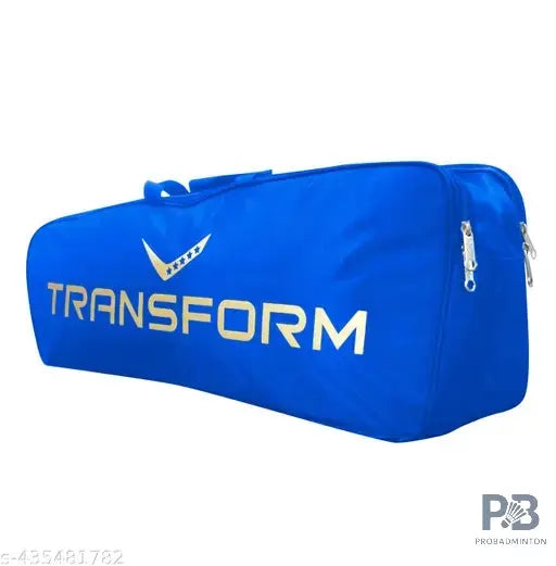 Transform Badminton Kit Bag – TKB 6/2402, Single Zip, multicolors | Tournament Edition Kitbag for Badminton Players in India