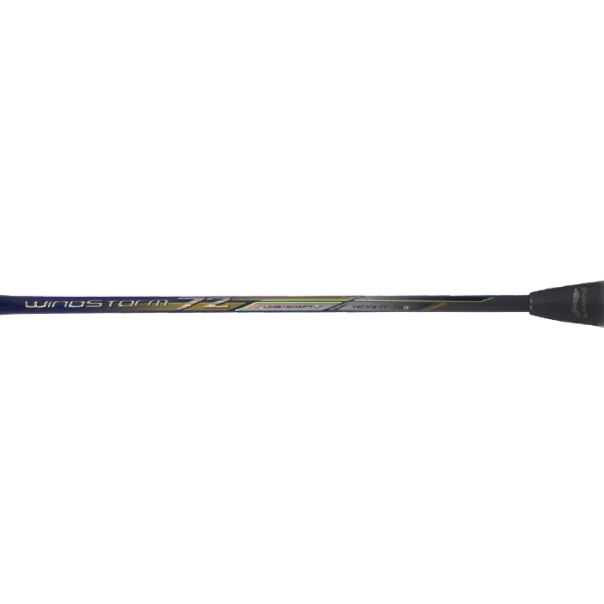 Li-Ning Windstorm 72 Badminton Racket (Navy/Black/Silver) | Ultra-Light 72g Speed Racket for Fast Attacking Play