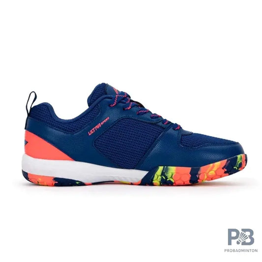 Li-Ning Ultra Speed Badminton Shoes | Navy Blue/Orange/Lime