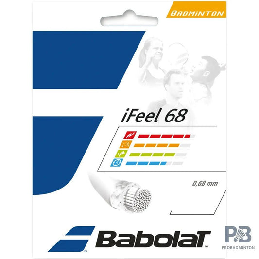 Babolat I Feel 68 String Set (10 m) ( White , black , red , blue, yellow )