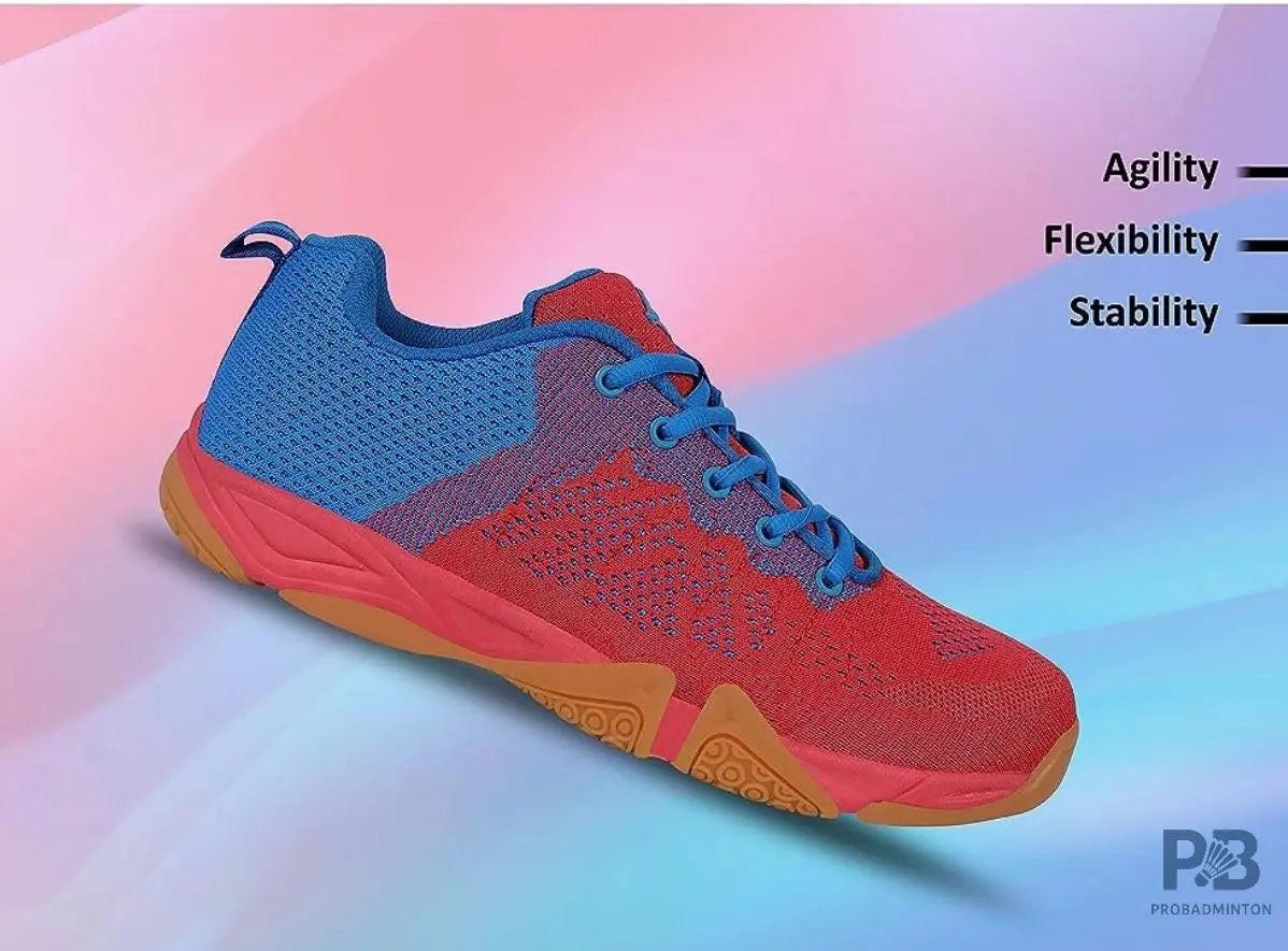 NIVIA BADMINTON SHOE GLISTER 2.0 RED