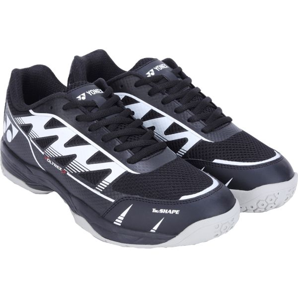 YONEX Voltrex 2 Unisex Shoes - Black White  – Lightweight Court Shoes for All Players