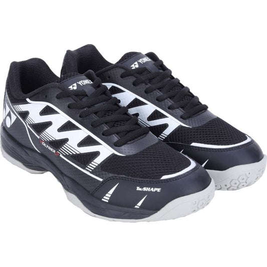 YONEX Voltrex 2 Unisex Shoes - Black White  – Lightweight Court Shoes for All Players
