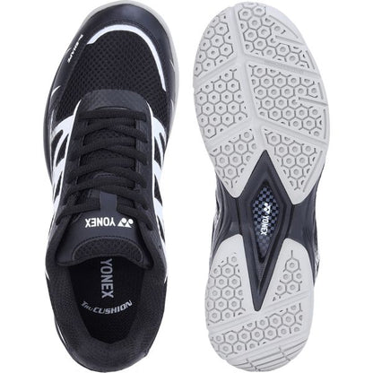 YONEX Voltrex 2 Unisex Shoes - Black White  – Lightweight Court Shoes for All Players