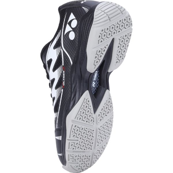 YONEX Voltrex 2 Unisex Shoes - Black White  – Lightweight Court Shoes for All Players