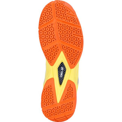 YONEX Voltrex 2 Unisex Shoes - Fluroscent Yellow Neon Orange – Lightweight Court Shoes for All Players