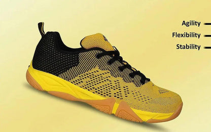 NIVIA BADMINTON SHOE GLISTER 2.0 YELLOW