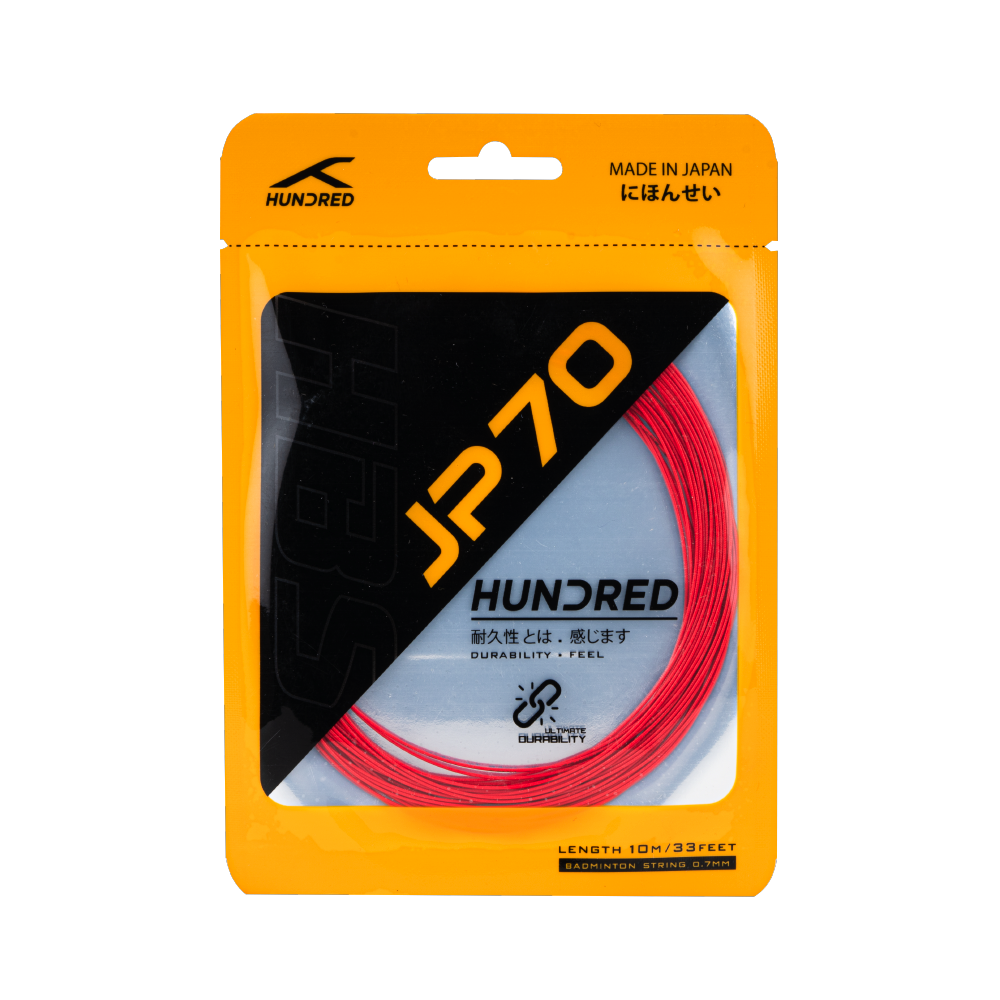 Hundred Badminton String JP 70 - Formula-I-Red