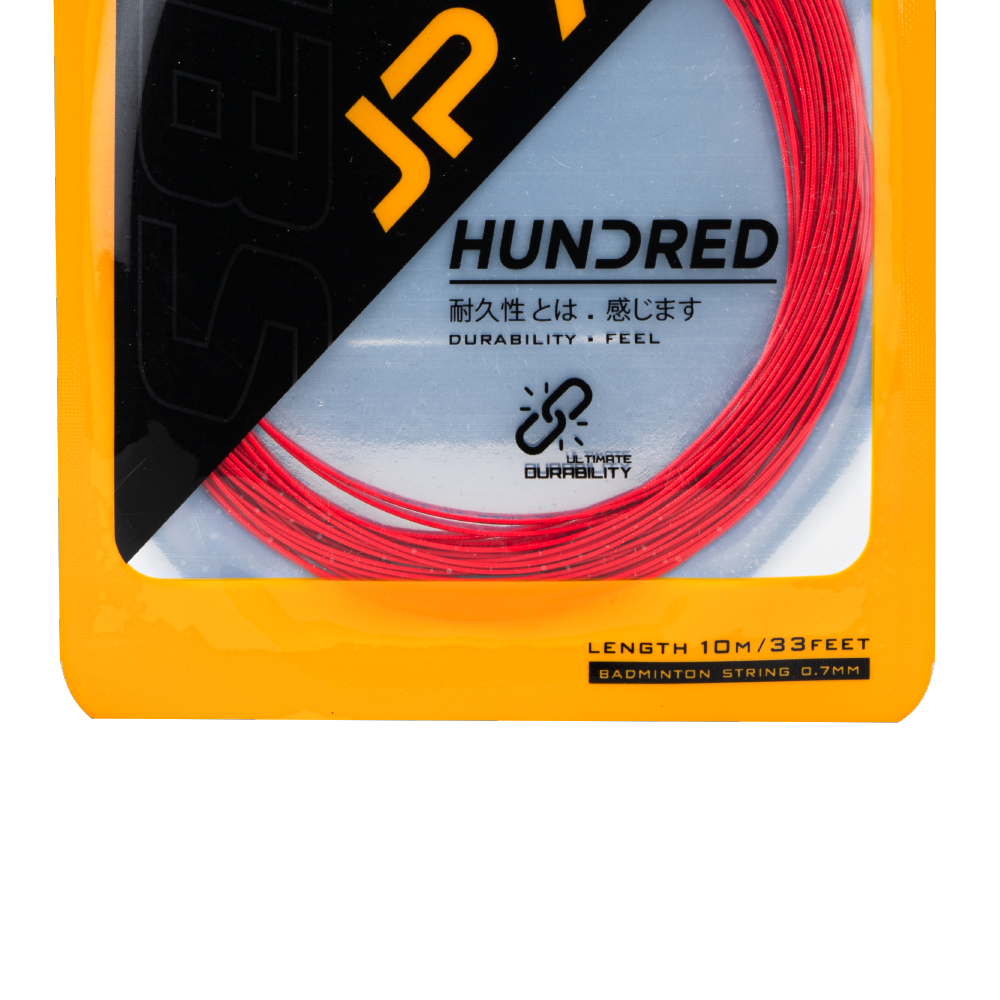 Hundred Badminton String JP 70 - Formula-I-Red