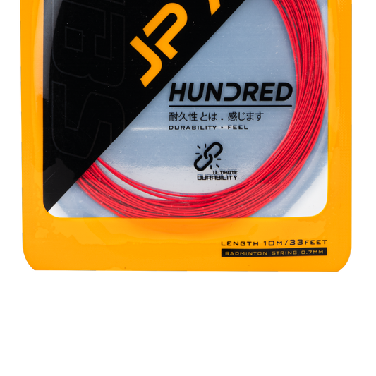 Hundred Badminton String JP 70 - Formula-I-Red