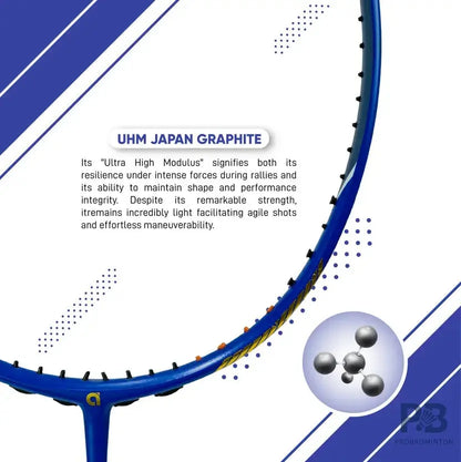 Apacs Z Ziggler Reborn Badminton Racket – 4U| Head Heavy | High Modulus Graphite