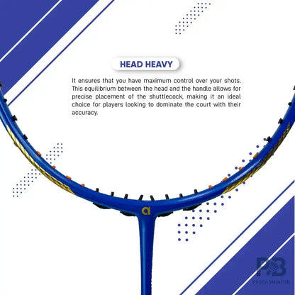 Apacs Z Ziggler Reborn Badminton Racket – 4U| Head Heavy | High Modulus Graphite