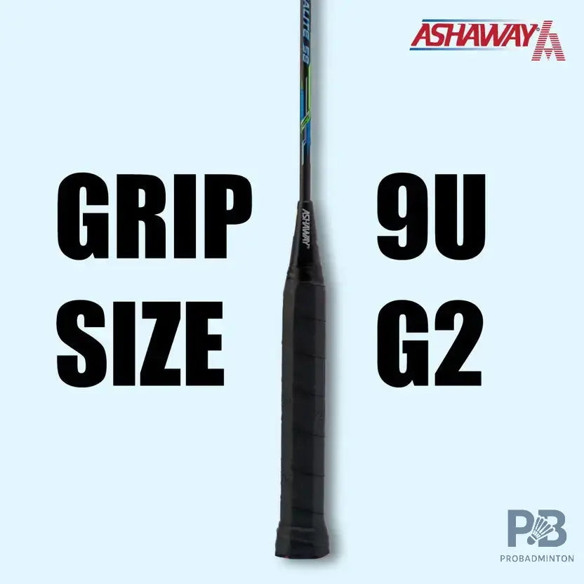 Ashaway Ultralite 58 Badminton Racquet | Black