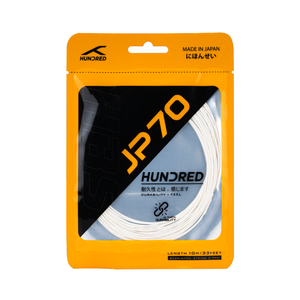 Hundred Badminton String JP 70 - Ice White