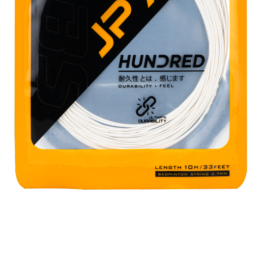 Hundred Badminton String JP 70 - Ice White