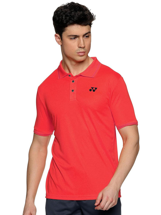 YONEX T-Shirt Polo 2402 - Tango Red – Classic Polo for Badminton & Tennis Players