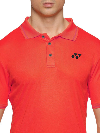 YONEX T-Shirt Polo 2402 - Tango Red – Classic Polo for Badminton & Tennis Players