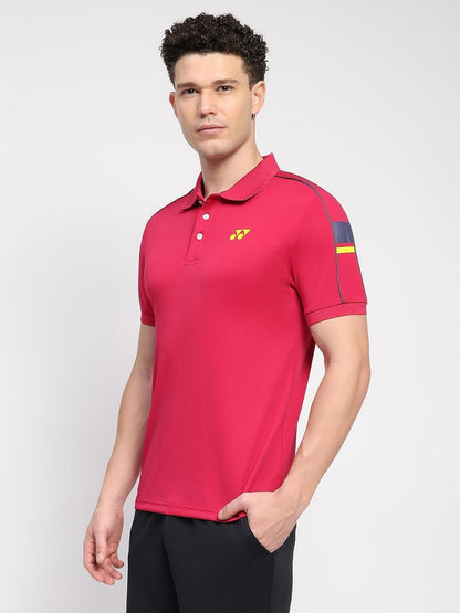 YONEX T-Shirt Polo 2735 - Cerise – Classic Polo for Badminton & Tennis Players