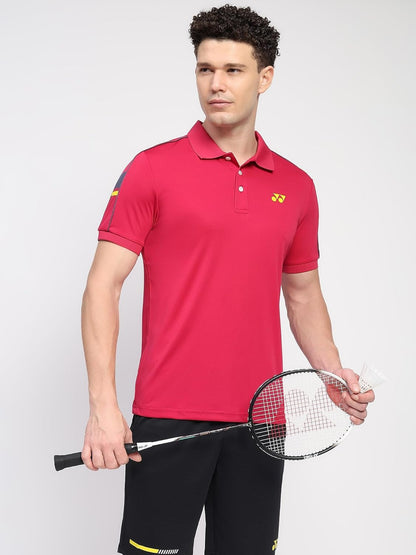 YONEX T-Shirt Polo 2735 - Cerise – Classic Polo for Badminton & Tennis Players