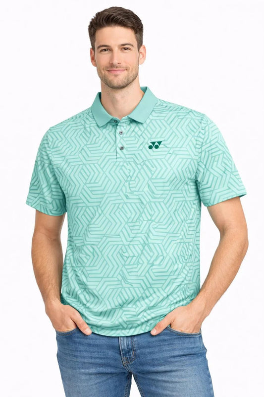 Yonex Badminton T-Shirt Polo M 3006  – Turquoise