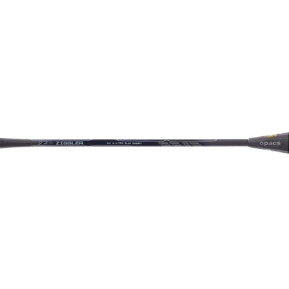 Apacs Z Ziggler Badminton Racquet (Unstrung) - Grey – Powerful Stiff Racket for Advanced Players