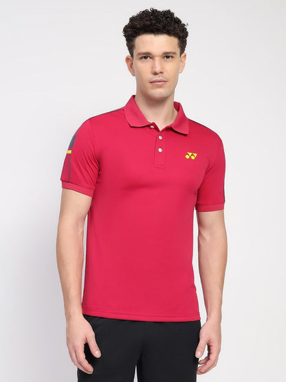 YONEX T-Shirt Polo 2735 - Cerise – Classic Polo for Badminton & Tennis Players