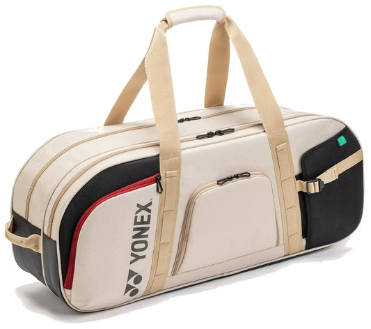 Yonex BA72631WEX Gearlogic Tournament Badminton Bag - Beige