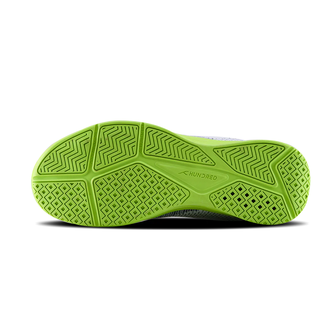Hundred Court Flyer Badminton Shoe | WHITE/LIME/BLACK