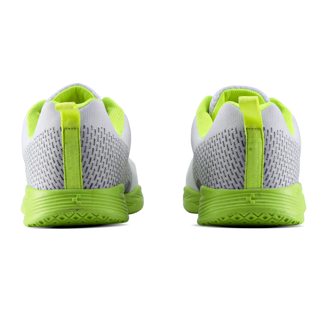 Hundred Court Flyer Badminton Shoe | WHITE/LIME/BLACK