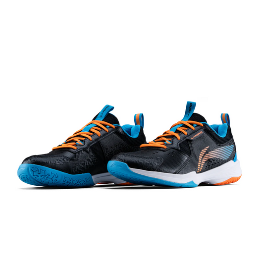 Li-Ning All Round Badminton Shoes - Black | Versatile Badminton Shoes for All-Court Play