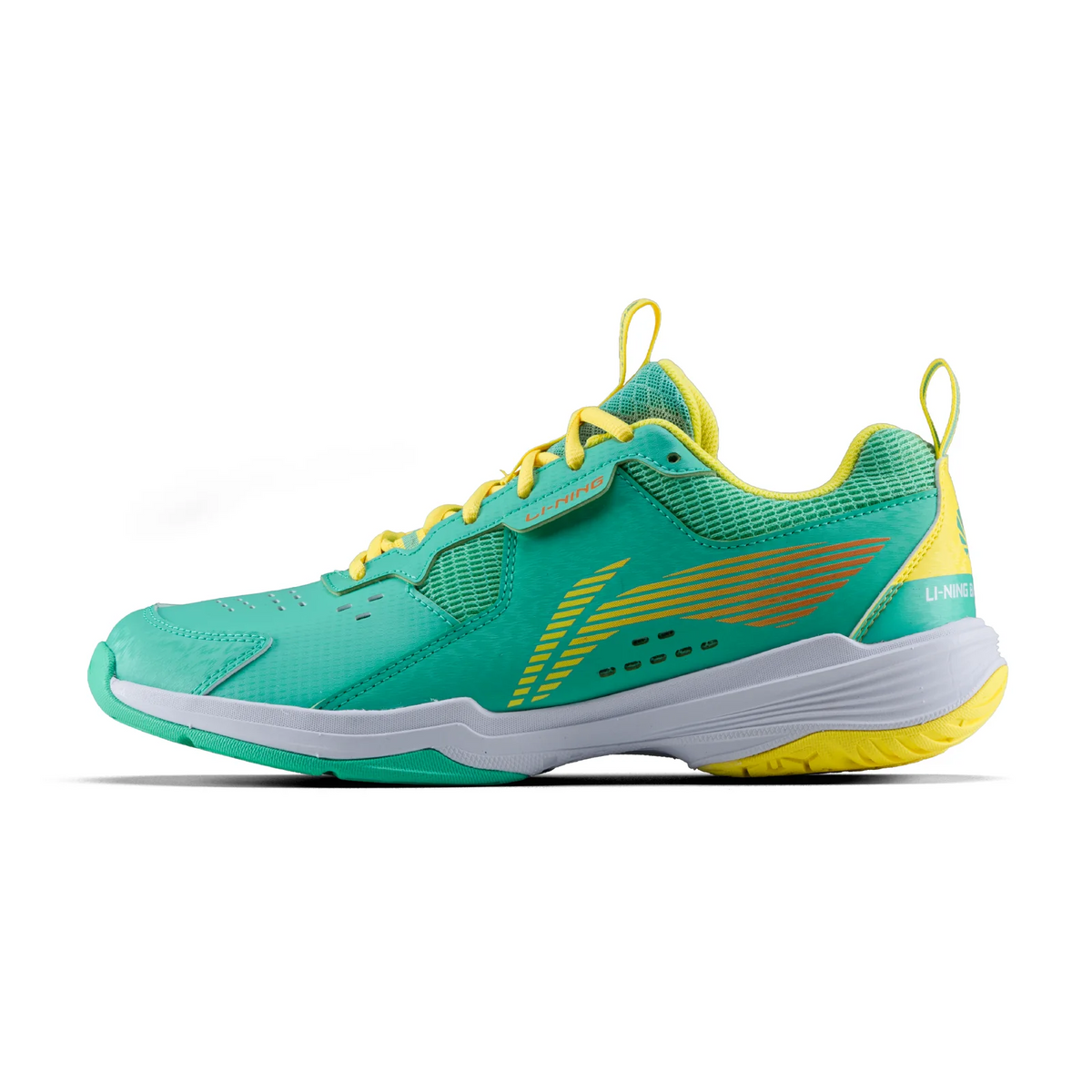 Li-Ning All Round Badminton Shoes - Cockatoo/Illuminating | Versatile Badminton Shoes for All-Court Play