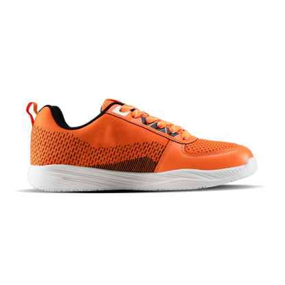 Hundred Court Flyer Badminton Shoe | Orange/Black/White