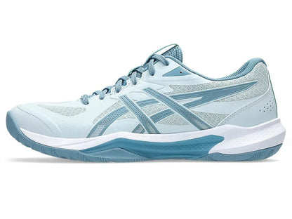 Asics Gel Rocket 12 Badminton Shoe | Saba Blue/Cool Grey – Lightweight Court Shoes with GEL Cushioning