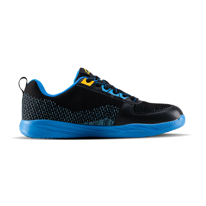 Hundred Court Flyer Badminton Shoe | Black/Blue/Yellow
