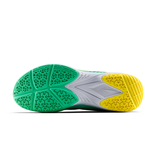 Li-Ning All Round Badminton Shoes - Cockatoo/Illuminating | Versatile Badminton Shoes for All-Court Play