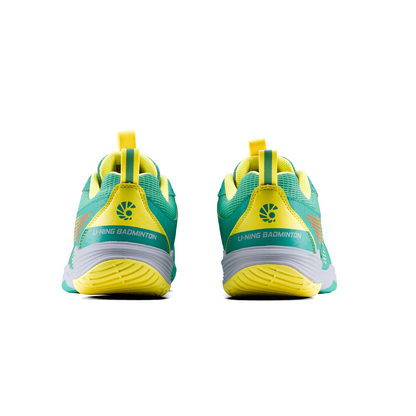 Li-Ning All Round Badminton Shoes - Cockatoo/Illuminating | Versatile Badminton Shoes for All-Court Play