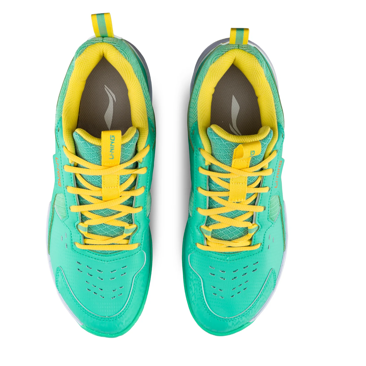Li-Ning All Round Badminton Shoes - Cockatoo/Illuminating | Versatile Badminton Shoes for All-Court Play