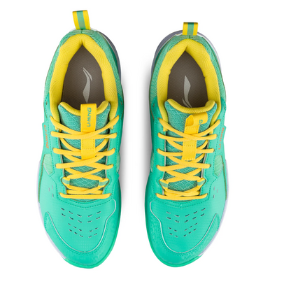 Li-Ning All Round Badminton Shoes - Cockatoo/Illuminating | Versatile Badminton Shoes for All-Court Play