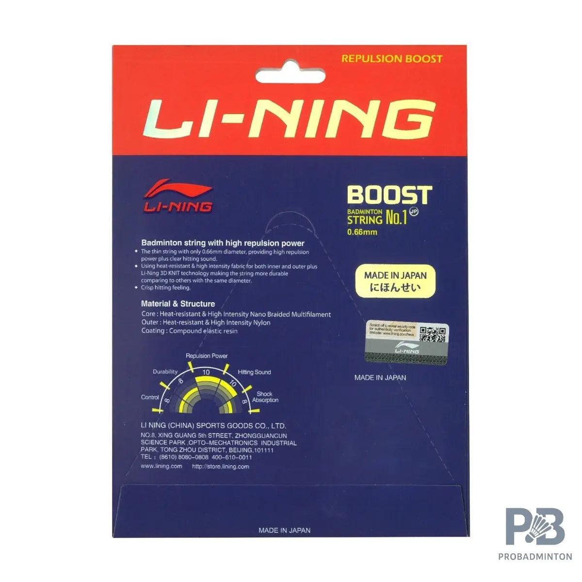 Li-Ning No.1 Boost String Set (10 m) - Alpine White