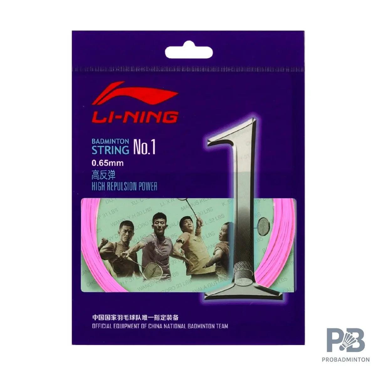 Li-Ning No.1 String Set (10 m) - Pink