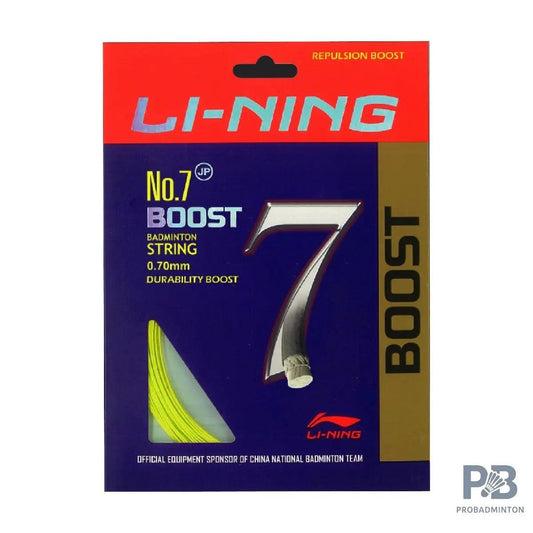 Li-Ning No.7 Boost String Set (10 m) - Bold Yellow