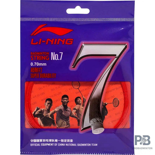 Li-Ning No.7 String Set (10 m) - Red