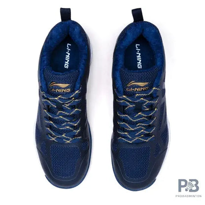 Li-Ning Ultra Fly Men's Shoe (Navy & Gold)