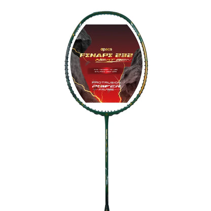 Apacs Finapi 232 Next Gen Badminton Racket – UHM Graphite All-Round Racket with 40LBS Tension