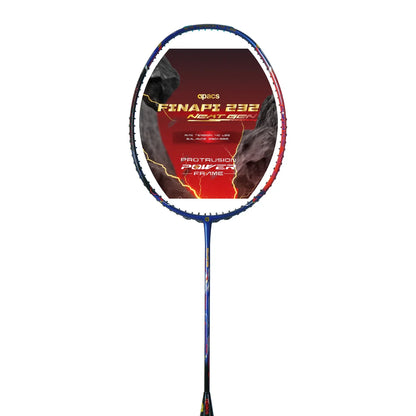 Apacs Finapi 232 Next Gen Badminton Racket – UHM Graphite All-Round Racket with 40LBS Tension