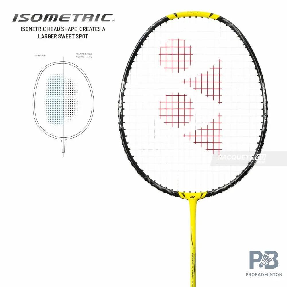 YONEX Nanoflare 1000 Play Badminton Racket – Lightning Yellow | 4U G5 | Head Light