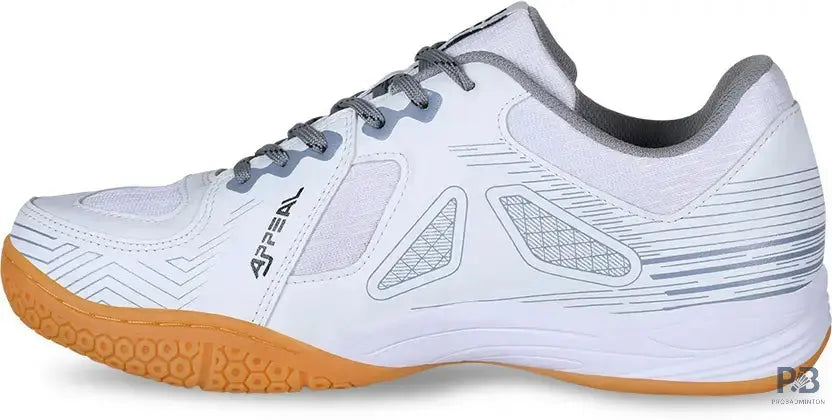 Nivia Appeal 3.0 Badminton Shoes | White/Grey